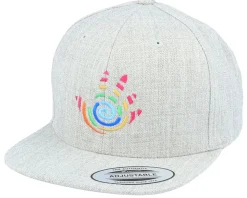 Kids Hand Heather Grey Snapback - Kiddo Cap