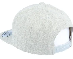 Kids Hand Heather Grey Snapback - Kiddo Cap