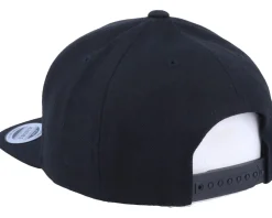 Kids Happy Eyes Black Snapback - Kiddo Cap