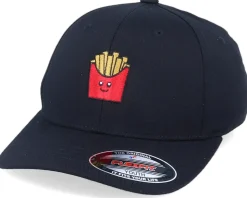 Kids Happy Fries Black Flexfit - Kiddo Cap