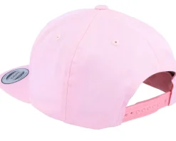 Kids Happy Panda Pink Snapback - Kiddo Cap