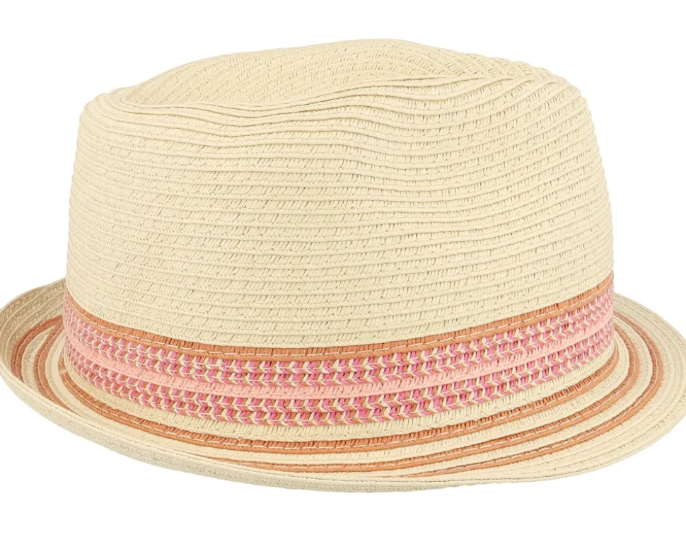 Kids Hare Hat Rust Trilby Straw Hat - Barts