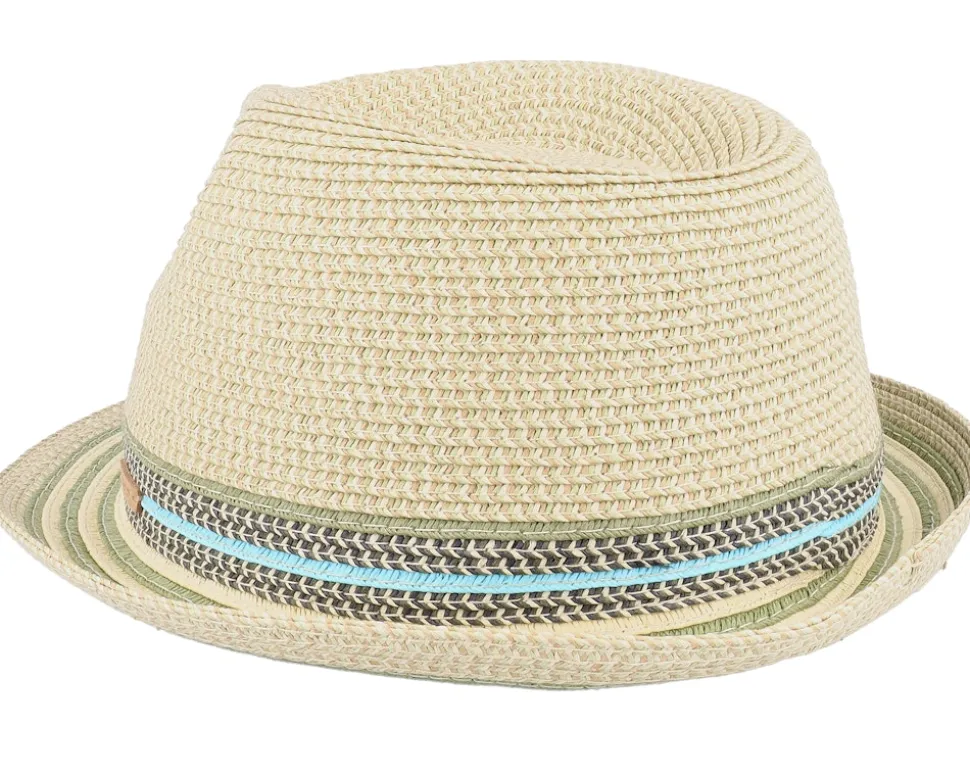 Kids Hare Hat Straw Blue Trilby - Barts