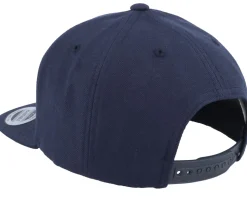 Kids Hatsie The Red Panda Navy Snapback - Kiddo Cap