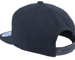 Kids Hatsie The Red Panda Black Snapback - Kiddo Cap