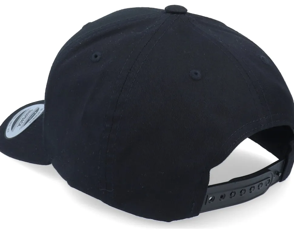 Kids Hatsie The Red Panda Patch Black Adjustable - Kiddo Cap