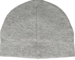 Kids Heather Grey Baby Beanie - Babybugz