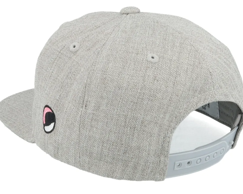 Kids Heather Grey Starshine Heart Snapback - Peppa Pig