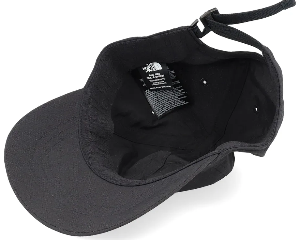 Kids Horizon Hat Black/White Dad Cap - The North Face