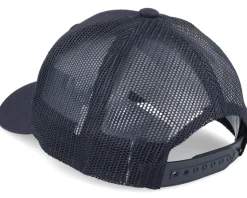 Kids Hot Rod Car Patch Black Trucker - Kiddo Cap