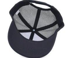 Kids Hot Rod Car Patch Black Trucker - Kiddo Cap