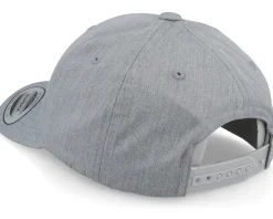 Kids I Letter 3d Heather Grey Adjustable - Kiddo Cap