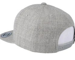 Kids I Love Mom Grey Snapback - Kiddo Cap