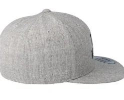 Kids I Love Mom Grey Snapback - Kiddo Cap