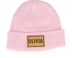 Kids Infant Engraved Suede Patch Pink Cuff - Equip