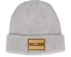 Kids Infant Engraved Suede Patch Grey Cuff - Equip