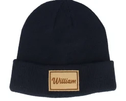 Kids Infant Engraved Suede Patch Black Cuff - Equip