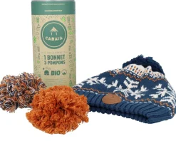 Kids Ipanema Navy Pom - Cabaïa