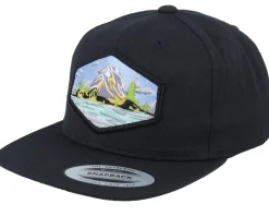 Kids Island Patch Black Snapback - Wild Spirit