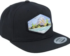 Kids Island Patch Black Snapback - Wild Spirit