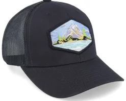 Kids Island Patch Black Trucker - Wild Spirit