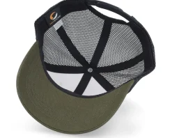 Kids Island Patch Ivory/Black/Dark Mesh Trucker - Wild Spirit