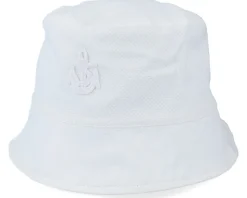 Kids Jamie Jr. Pique White Bucket - CTH Ericson
