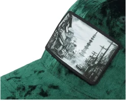 Kids Japan Velvet Green/Black Trucker - Calza Pennello