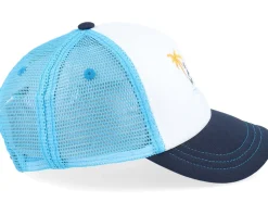 Kids Julezy Cap White/Blue Trucker - Barts