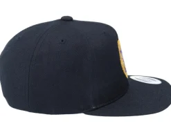 Kids Junior Police Badge Black Snapback - Kiddo Cap