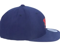 Kids Kawai Dragon Navy Snapback - Kiddo Cap