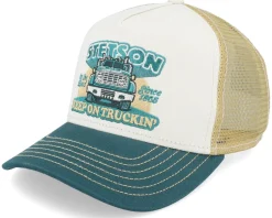 Kids Keep On Trucking Green/Sand Trucker - Stetson
