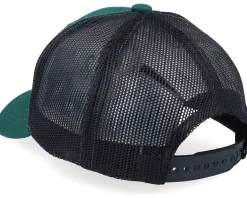 Kids Kids T-rex Dino Brown Round Patch Forest/Black - Kiddo Cap