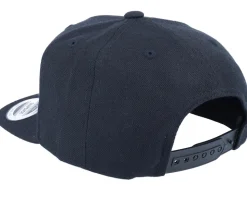 Kids Kikazaru Hear Nothing Monkey Black Snapback - Kiddo Cap