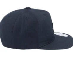 Kids Kikazaru Hear Nothing Monkey Black Snapback - Kiddo Cap