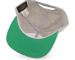 Kids King On The Hill Lion Heather Grey Snapback - Kiddo Cap