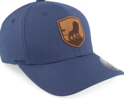 Kids King On The Hill Lion Navy Flexfit - Kiddo Cap