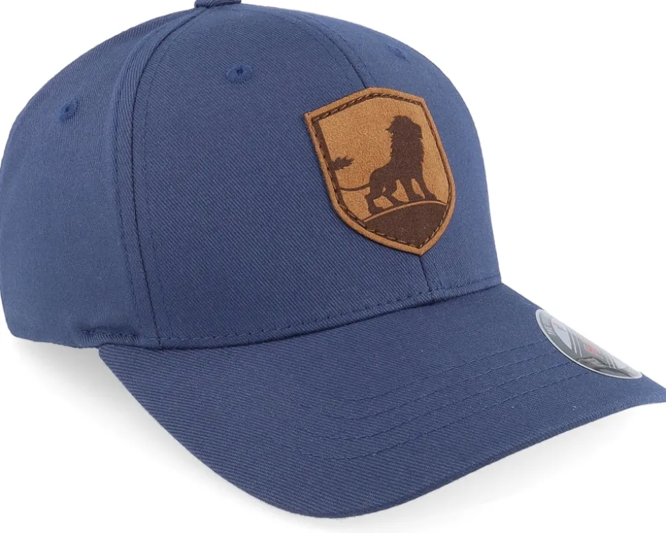 Kids King On The Hill Lion Navy Flexfit - Kiddo Cap