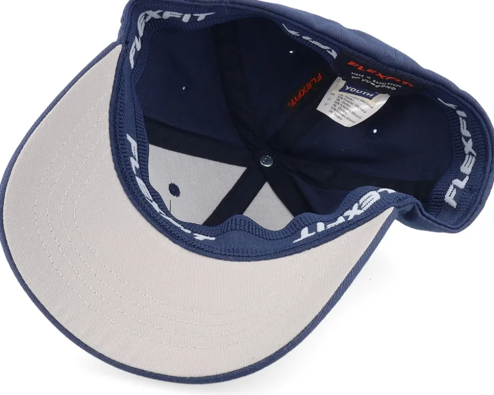 Kids King On The Hill Lion Navy Flexfit - Kiddo Cap