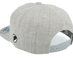 Kids Laban Heather Grey Snapback - Lilla Spöket Laban