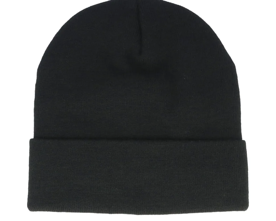 Kids Label Beanie Black Cuff - DC
