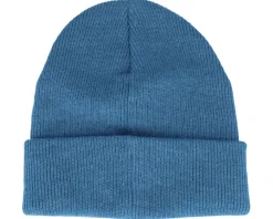 Kids Label Beanie Dark Blue Cuff - DC