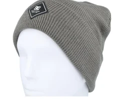 Kids Label Youth Beanie Pewter Cuff - DC