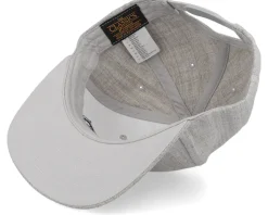 Kids Legend Old English 3d Heather Grey Snapback - Kiddo Cap