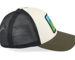 Kids Leonardo Box Green/White/Black Trucker - TMNT