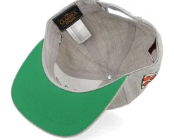 Kids Leonardo Face Grey Snapback - TMNT