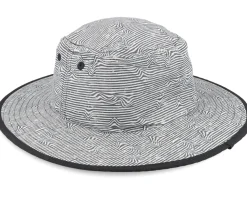 Kids Lineup Boonie Hat White/Black Sun Hat - Headster