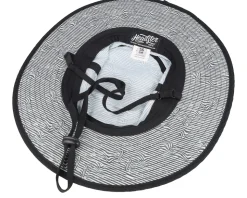 Kids Lineup Boonie Hat White/Black Sun Hat - Headster