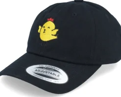 Kids Little Bird Black Dad Cap - Kiddo Cap