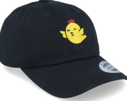 Kids Little Bird Black Dad Cap - Kiddo Cap